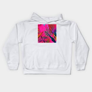 Tropical Cerise Kids Hoodie